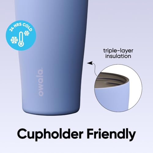 FreeSip Tumbler Stainless Steel Water Bottle 40 oz Out of the Blue (Out of the Blue / 40 Ounces)