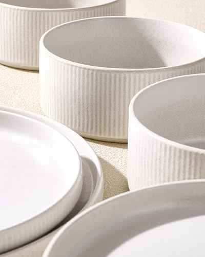 Stoneware Dinnerware Sets (24 Count)