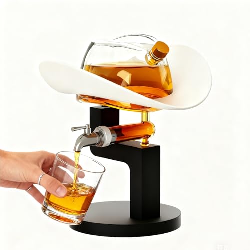 Western Cowboy Hat Decanter