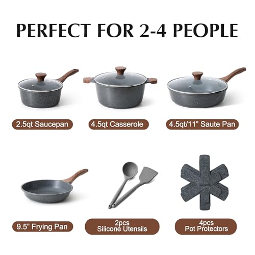 Nonstick Cookware Set 13 Pcs