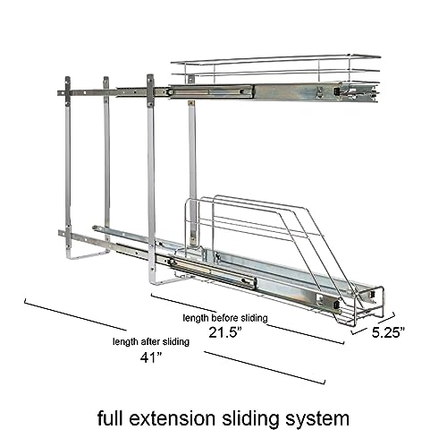 Glidez Multipurpose Chrome (Dual Slide / 5" - Extended)