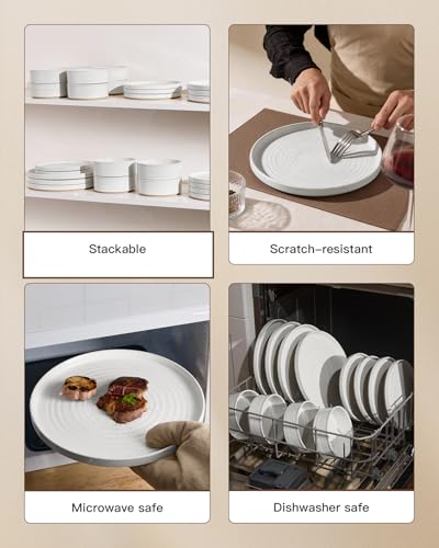 Stoneware Dinnerware Sets (12 Count)