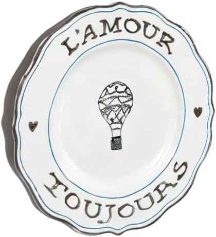 Juliska L'Amour Toujours Dessert/Salad Plate Set of 4