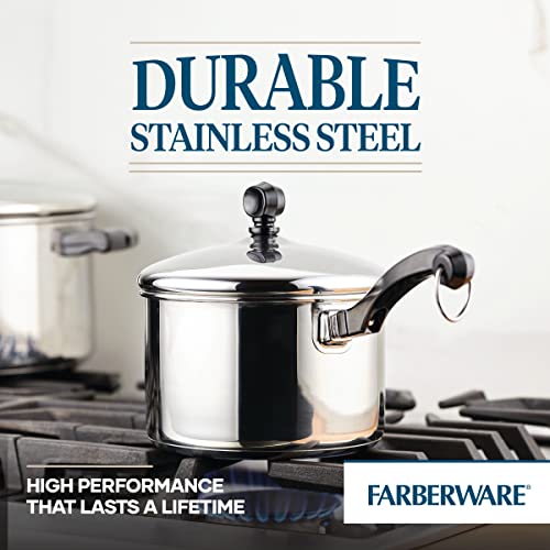 Classic Series Stainless Steel Sauce Pan with Lid
