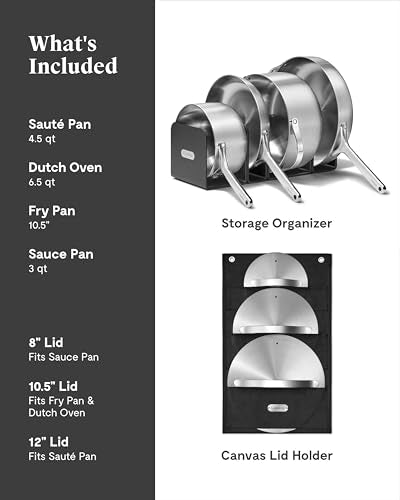 12 Piece Stainless Steel Cookware Set