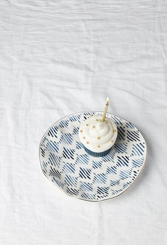 Blue Bay Porcelain Dessert Plates (Dessert Plates, Set of 4)
