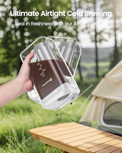 Cold Brew Coffee Maker (White / 40 oz)
