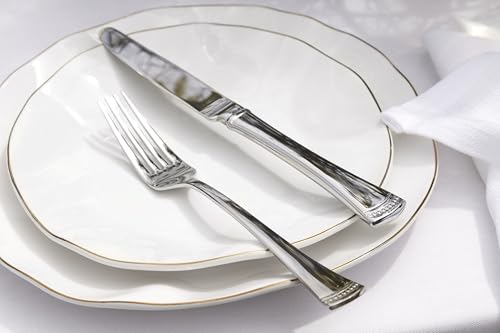 Blue Bay White Porcelain 12 (12-Piece Dinnerware Set, White)