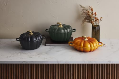 Enameled Cast Iron Signature Pumpkin Cocotte