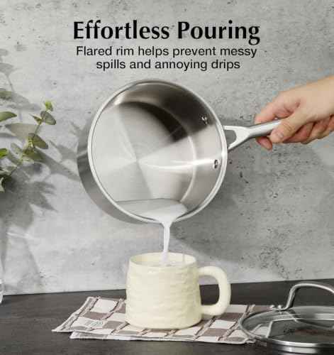 Stainless Steel Cookware Set 23 PCS With 5 (Silver / 23 Pcs)