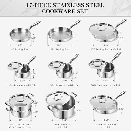 Stainless Steel Cookware Set