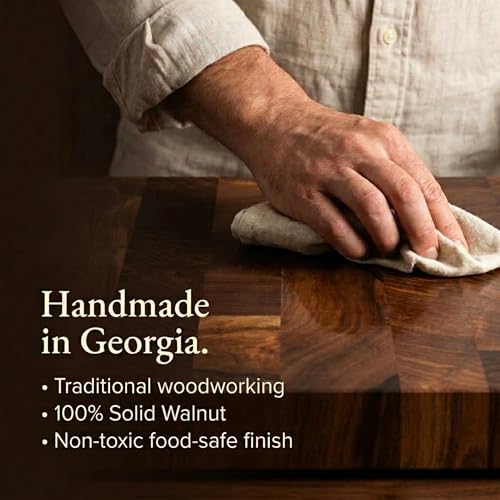 Walnut Butcher Block Cutting Board