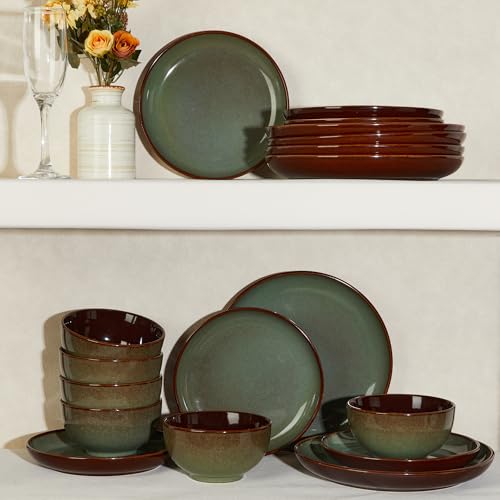 36 Piece Stoneware Dinnerware Sets