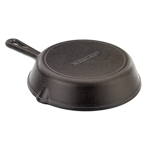 Pre Seasoned Cast Iron Skillet (8-Inch (1-Pack) / Black)