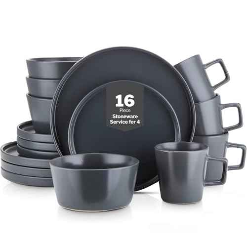 Coupe Stoneware Dinnerware Set (16 Count)