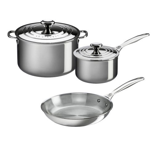 Tri Ply Stainless Steel 5 pc. Cookware Set