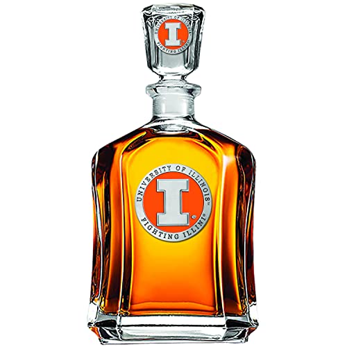 Illinois Capitol Decanter