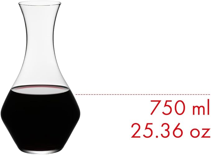 Riedel Cabernet Wine Decanter, Red Wine Decanter Crystal Glass 1440/13