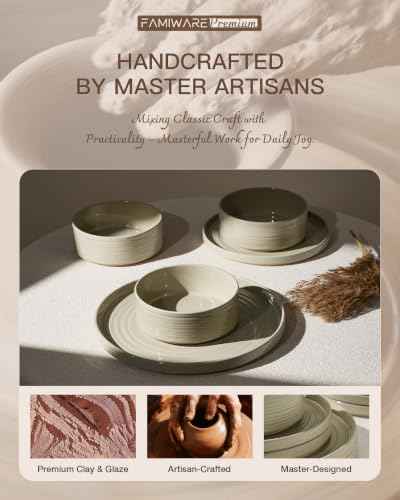 Stoneware Dinnerware Sets (24 Count)