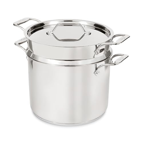Simply Strain Stainless Steel 12 Qt Stock Pot with Strainer Insert