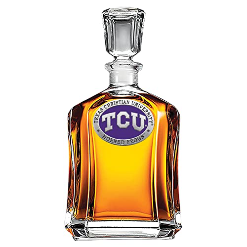TCU Capitol Decanter
