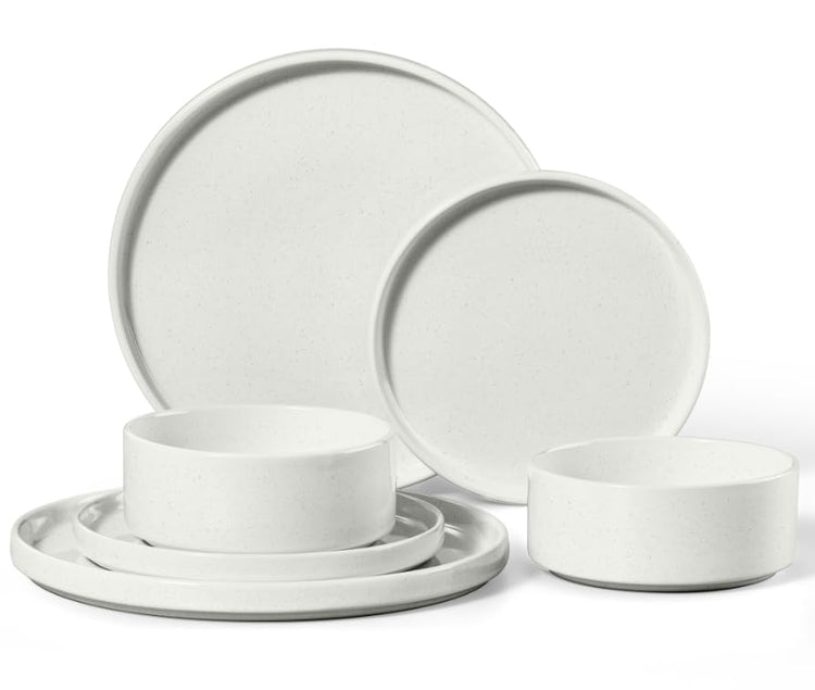 6 Piece Stoneware Dinnerware Sets (6 Count)