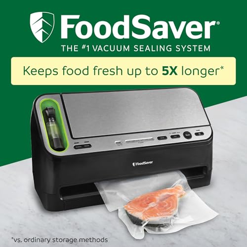 V4400 2-in-1 Vacuum Sealer Machine with Automatic Vacuum Sealer Bag Detection and Starter Kit