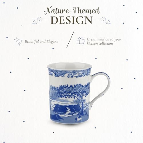 Spode Blue Italian Large Mugs
