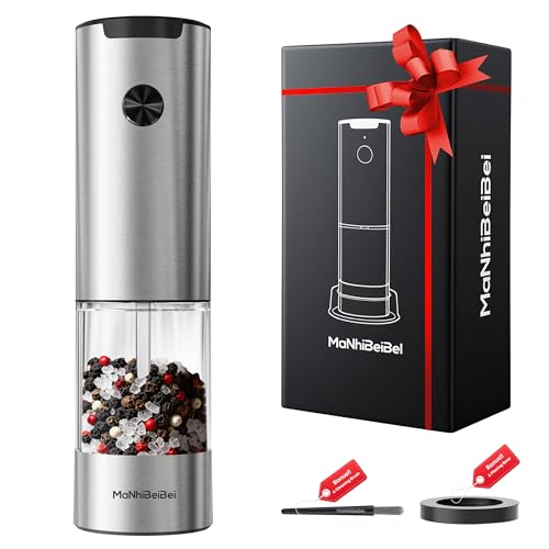 1 Pack Electric Salt Pepper Grinder