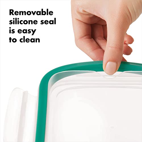 Good Grips 1.6 Cup Smart Seal Airtight Glass Rectangle Container (Clear)