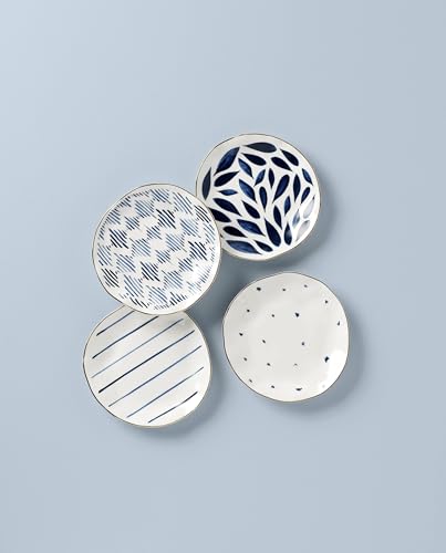 Blue Bay 4 Piece Tidbit Plates (Tidbit Plates)