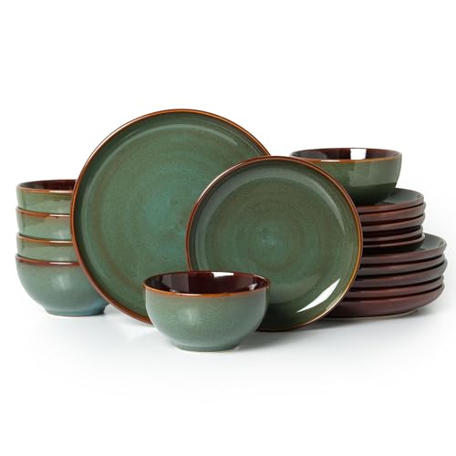 Stoneware Dinnerware Sets for 6