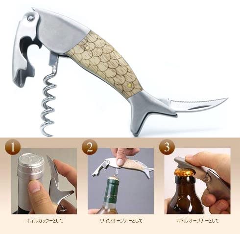 Unique Fish Corkscrew