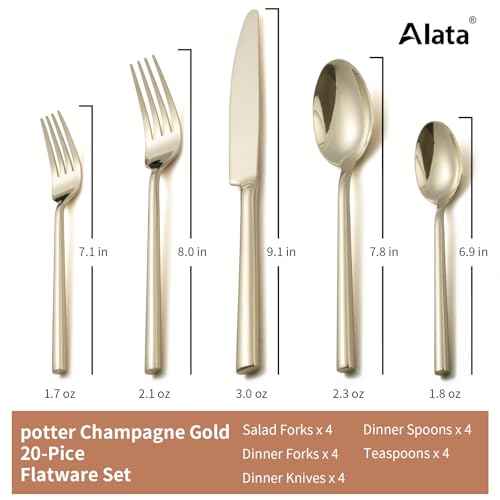 Potter Champagne Gold 20 (18.75 Count)