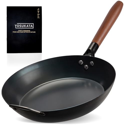 11.8" Pre Seasoned Carbon Steel Frying Pan (11.8 inches)