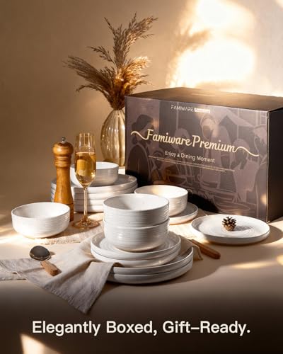 Stoneware Dinnerware Sets for 6 (18 Count)