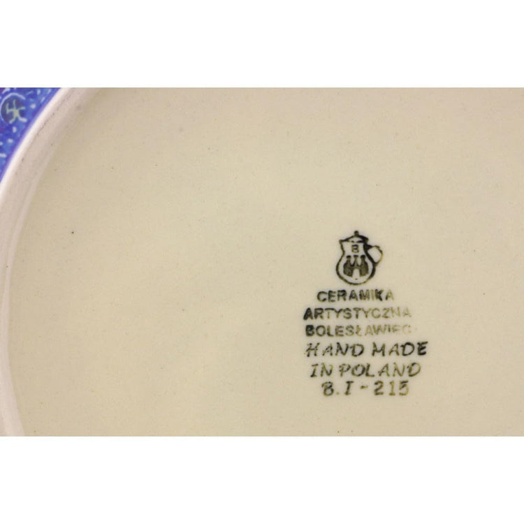 Polmedia Polish Pottery Round Baker with Handles