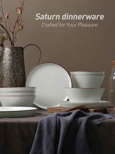 Saturn Stoneware Dinnerware Sets for 4 (12 Count)