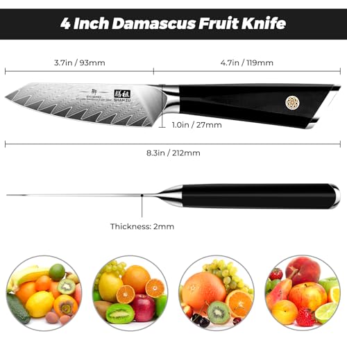 Damascus Paring Knife