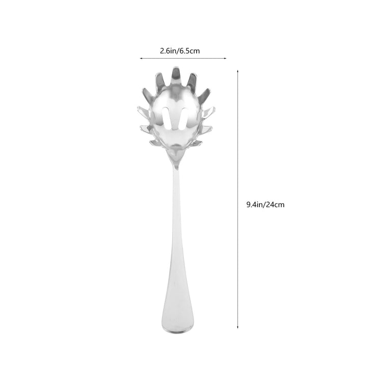 9.4 Inch Stainless Steel Pasta Spoon