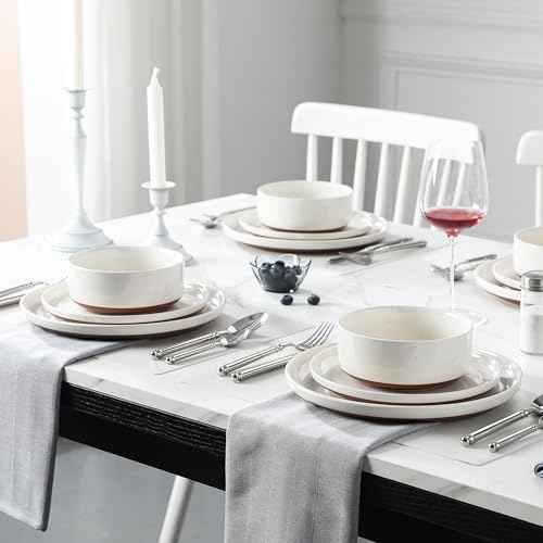 Plates and Bowls Sets (18 Count)