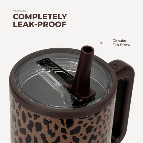 Traveler 40oz (Brown Leopard / 40 Ounces)