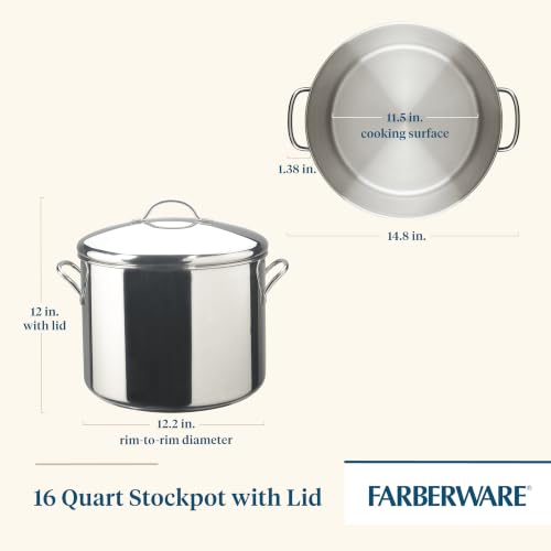 Classic Series 16 Quart Stock Pot with Lid
