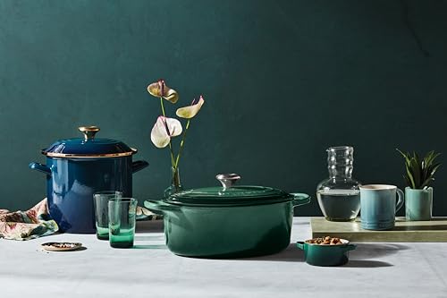 Enameled Cast Iron Oval Dutch Oven