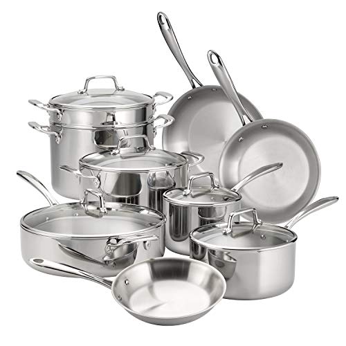 Boston Tri Ply Clad Stainless Steel 14 (14 Count)