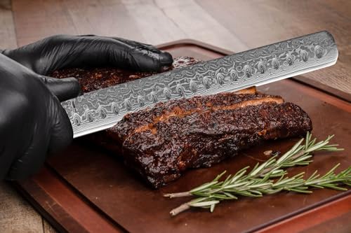SENKEN 12" Damascus Steel Brisket Knife