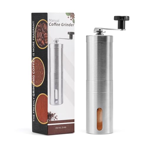 Manual Coffee Grinder with Ceramic Conical Burr