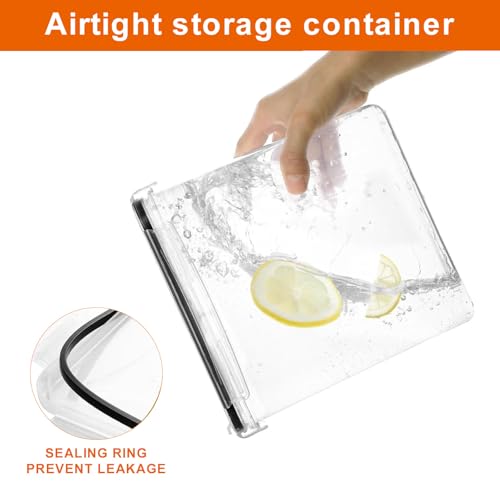 4pk 2.8L Airtight Containers (4 pcs(2.8L))