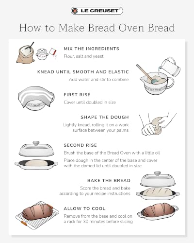 Enameled Cast Iron Oval Bread Oven