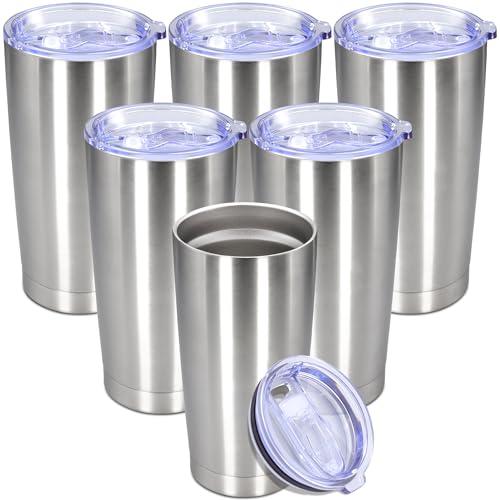 20 oz Tumbler Insulated Tumblers Stainless Steel Coffee Mug (Stainless Steel)